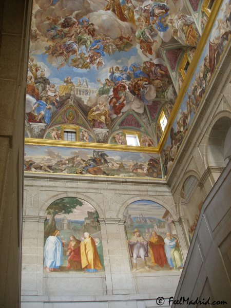 Escalera monasterio El Escorial