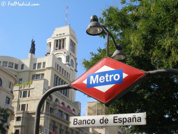 Madrid Metro Station