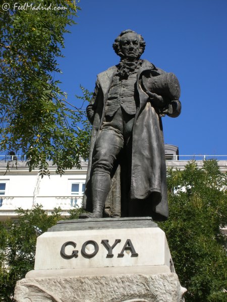 Estatua de Goya Madrid