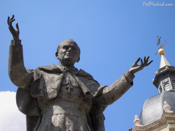Estatua Papa Juan Pablo II, Madrid