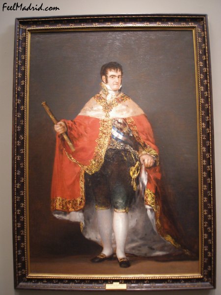 King Fernando VII by Goya