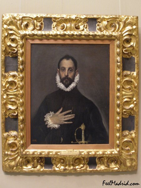 El Caballero de la Mano en el Pecho El Greco