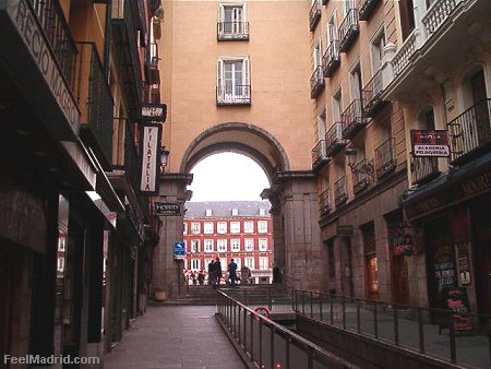 Arco de entrada Plaza Mayor